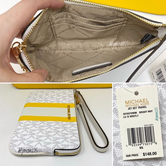 NWT Michael Kors Satchel & Wristlet - Picture 6 of 8